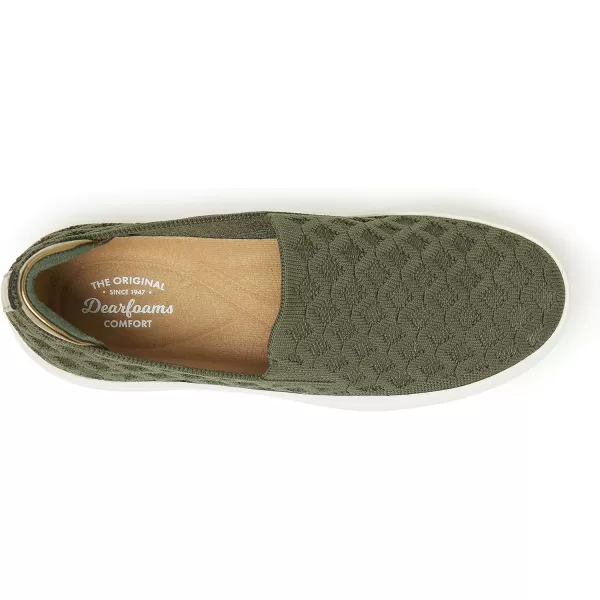 Dearfoams Women's Slip-On Lightweight Comfortable Sophie Loafers with Arch Support