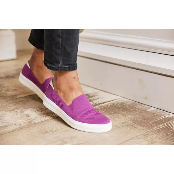 Dearfoams Women's Slip-On Lightweight Comfortable Sophie Loafers with Arch Support