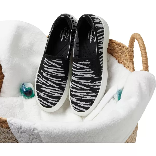 Dearfoams Women's Slip-On Lightweight Comfortable Sophie Loafers with Arch Support