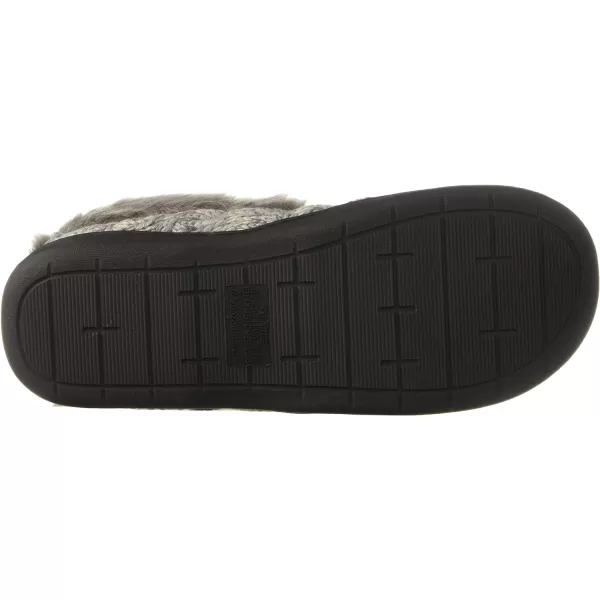 Dearfoams Women's Space-dye Cable Knit Clog Slipper