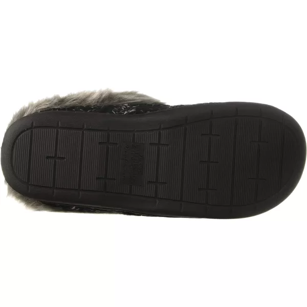 Dearfoams Women's Space-dye Cable Knit Clog Slipper