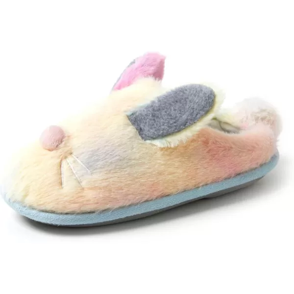 Dearfoams Easter Basket Stuffers Gifts for Kids Family Matching Fuzzy Bunny Slippers