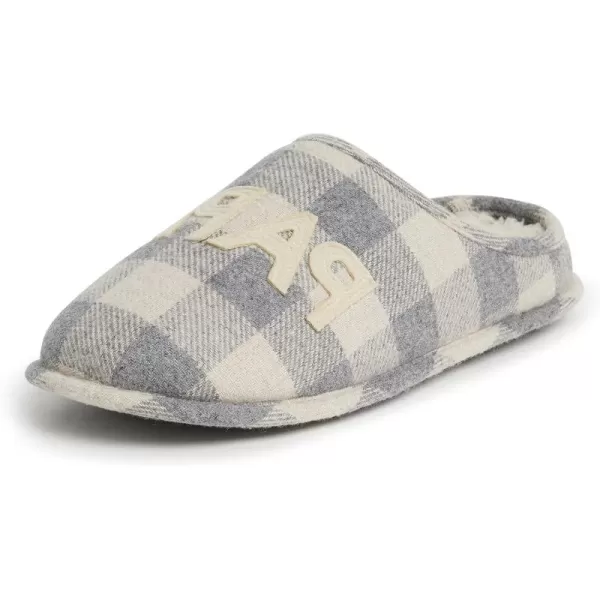 Dearfoams Men's Gifts for Men Matching Christmas Papa Bear Slipper