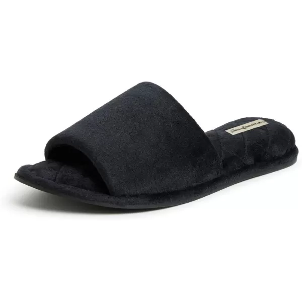 Dearfoams Women's Beatrice Velour Slide Slipper