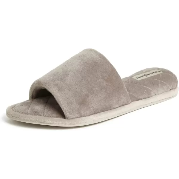 Dearfoams Women's Beatrice Velour Slide Slipper