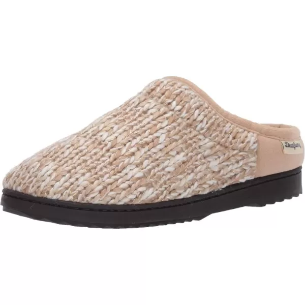 Dearfoams Women's Marled Sparkle Knit Clog Slipper