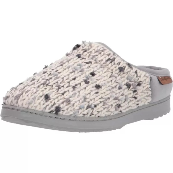 Dearfoams Women's Marled Sparkle Knit Clog Slipper