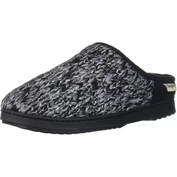 Dearfoams Women's Marled Sparkle Knit Clog Slipper