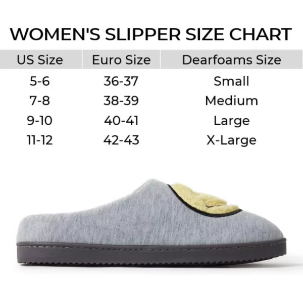 Dearfoams Smile Icon Retro Preppy Men's &amp; Women's Slipper