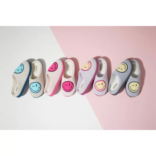 Dearfoams Smile Icon Retro Preppy Men's &amp; Women's Slipper