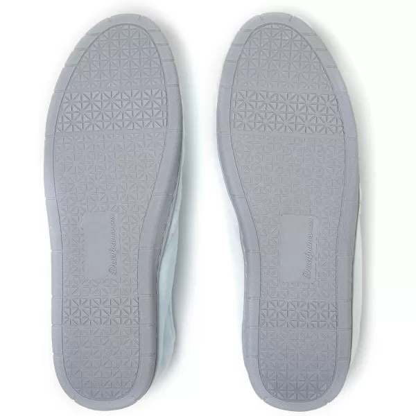 Dearfoams Women's Katie Velour Secure-fit Closed Back Memory Foam Comfort Slip on Loafer with Rubber Sole Slipper