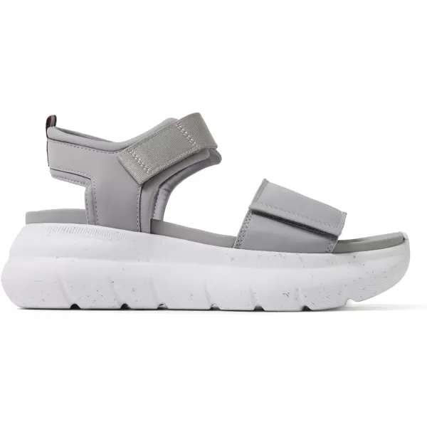 Dearfoams Women's Lightweight Comfortable Adjustable Platform Sandal