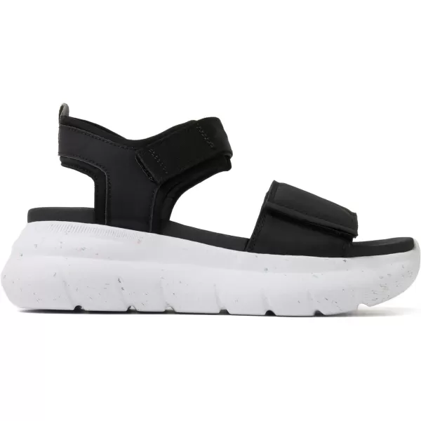 Dearfoams Women's Lightweight Comfortable Adjustable Platform Sandal