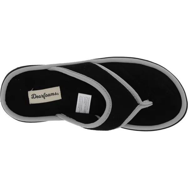 Dearfoams Women's Melanie Terry Thong Slipper
