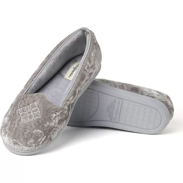 Dearfoams Women's Rebecca Chenille Closed Back Slipper