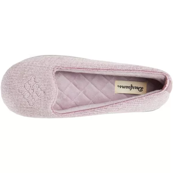 Dearfoams Women's Rebecca Chenille Closed Back Slipper