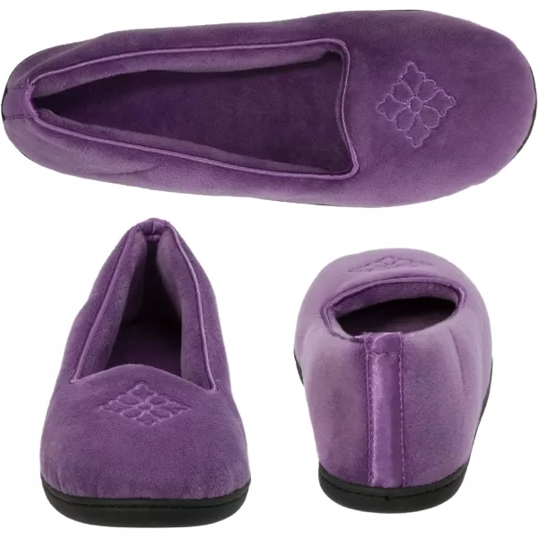 Dearfoams Women's Rebecca Chenille Closed Back Slipper