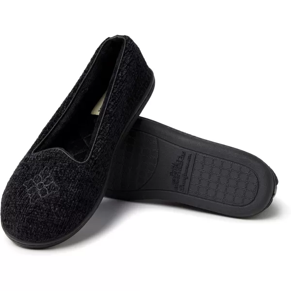 Dearfoams Women's Rebecca Chenille Closed Back Slipper