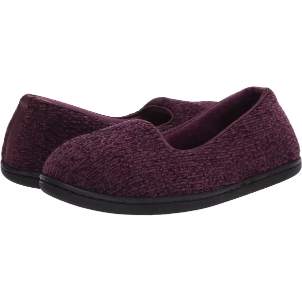 Dearfoams Women's Rebecca Chenille Closed Back Slipper