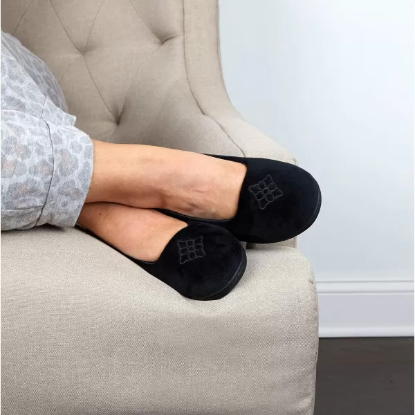Dearfoams Women's Rebecca Chenille Closed Back Slipper