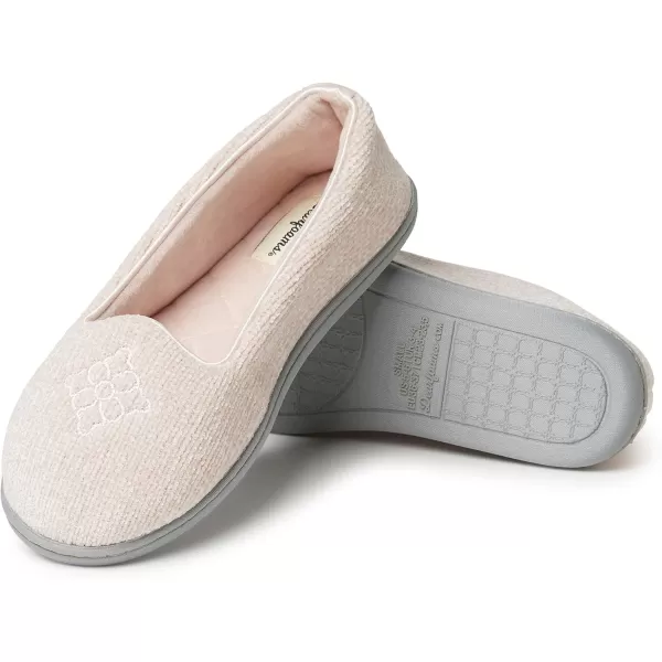 Dearfoams Women's Rebecca Chenille Closed Back Slipper