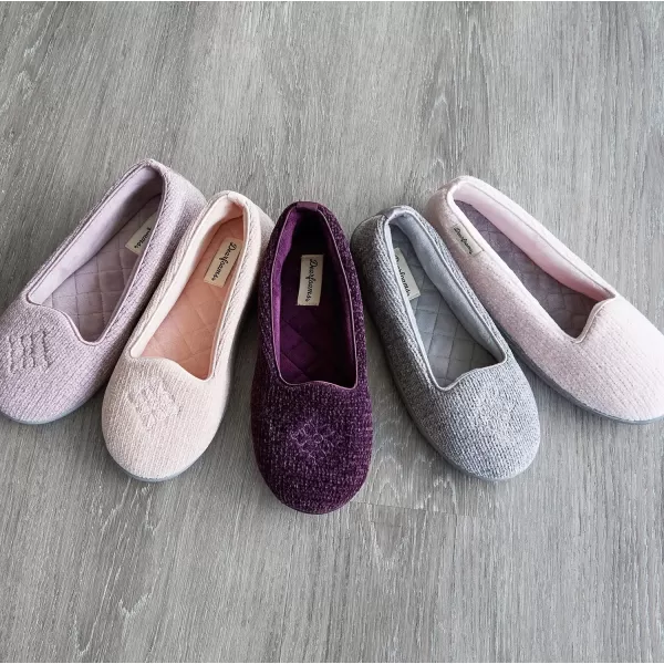 Dearfoams Women's Rebecca Chenille Closed Back Slipper