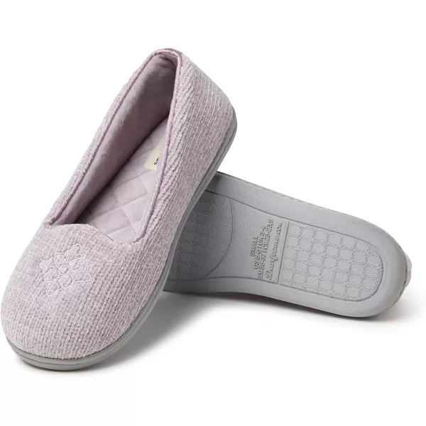Dearfoams Women's Rebecca Chenille Closed Back Slipper