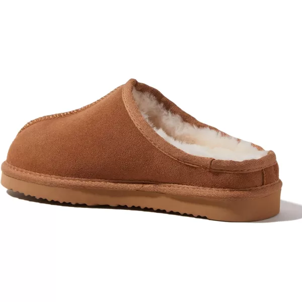 Fireside by Dearfoams Women's Greta Shearling Indoor/Outdoor Clog Slipper