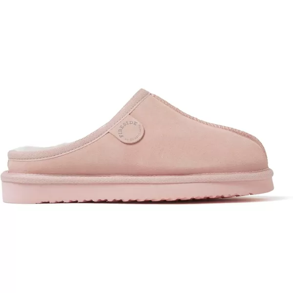Fireside by Dearfoams Women's Greta Shearling Indoor/Outdoor Clog Slipper