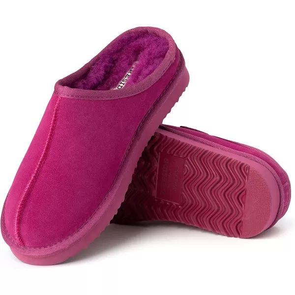 Fireside by Dearfoams Women's Greta Shearling Indoor/Outdoor Clog Slipper