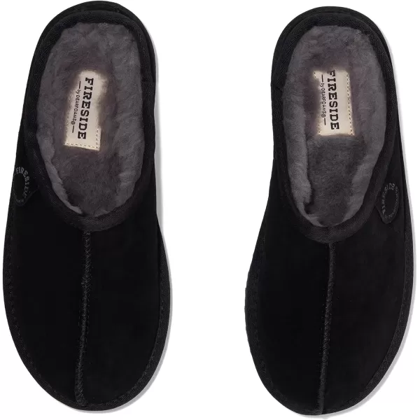Fireside by Dearfoams Women's Greta Shearling Indoor/Outdoor Clog Slipper