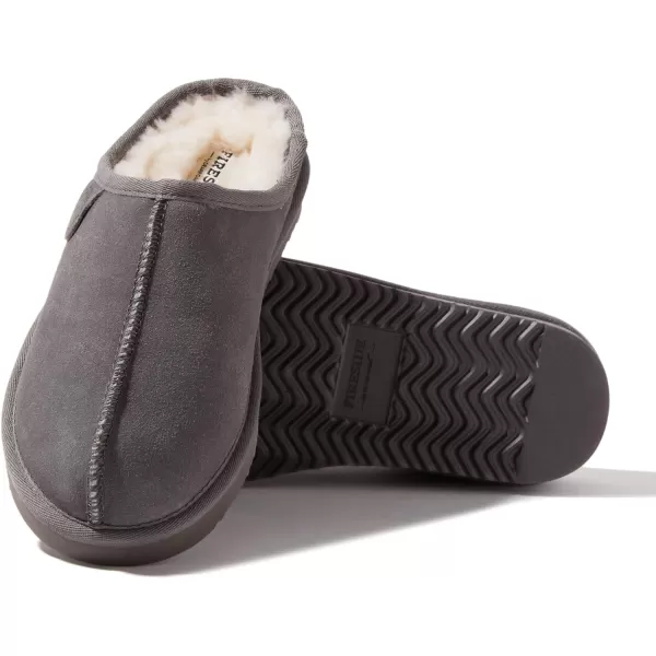 Fireside by Dearfoams Women's Greta Shearling Indoor/Outdoor Clog Slipper