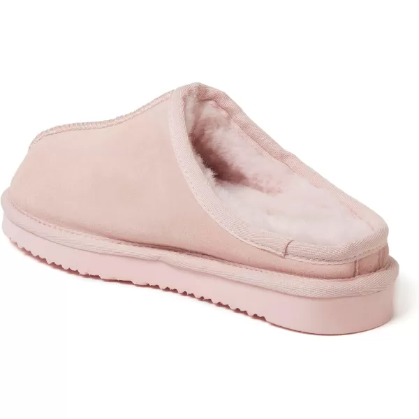 Fireside by Dearfoams Women's Greta Shearling Indoor/Outdoor Clog Slipper