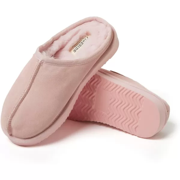 Fireside by Dearfoams Women's Greta Shearling Indoor/Outdoor Clog Slipper