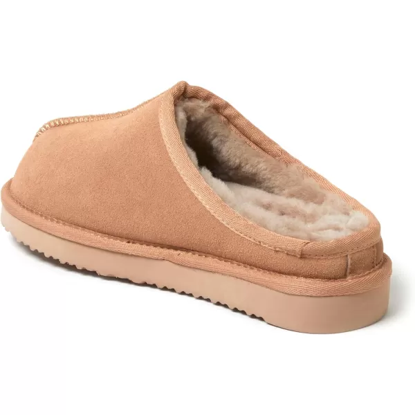 Fireside by Dearfoams Women's Greta Shearling Indoor/Outdoor Clog Slipper