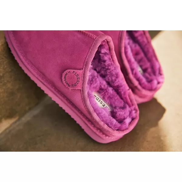 Fireside by Dearfoams Women's Greta Shearling Indoor/Outdoor Clog Slipper