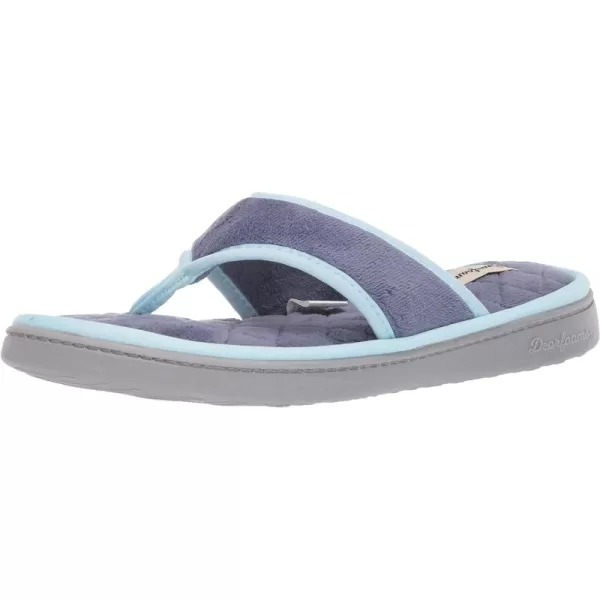 Dearfoams Women's Melanie Terry Thong Slipper