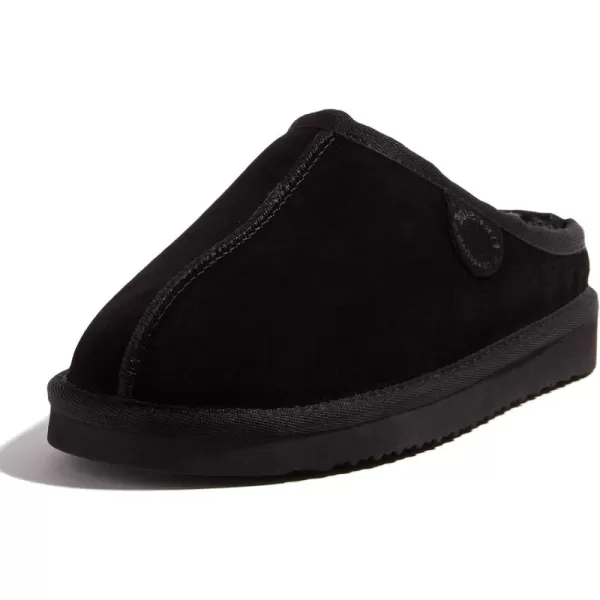 Fireside by Dearfoams Women's Greta Shearling Indoor/Outdoor Clog Slipper