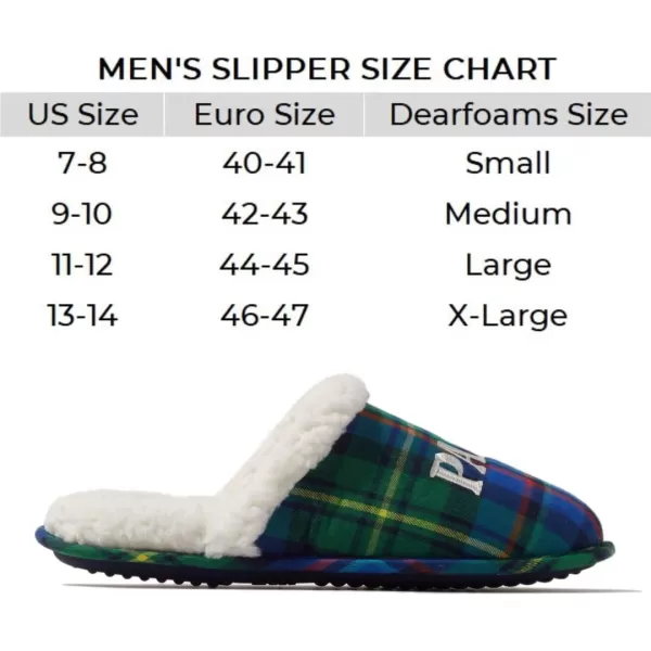 Dearfoams Men's Gifts for Dad Funny Fathers Day Papa Bear Slipper