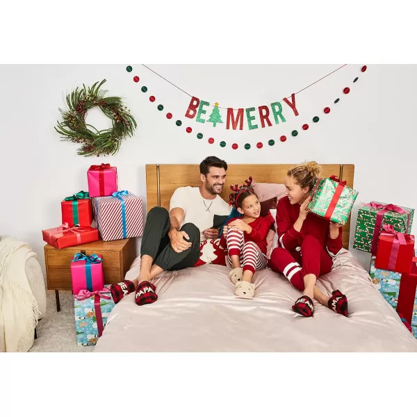 Dearfoams Men's Gifts for Dad Funny Fathers Day Papa Bear Slipper
