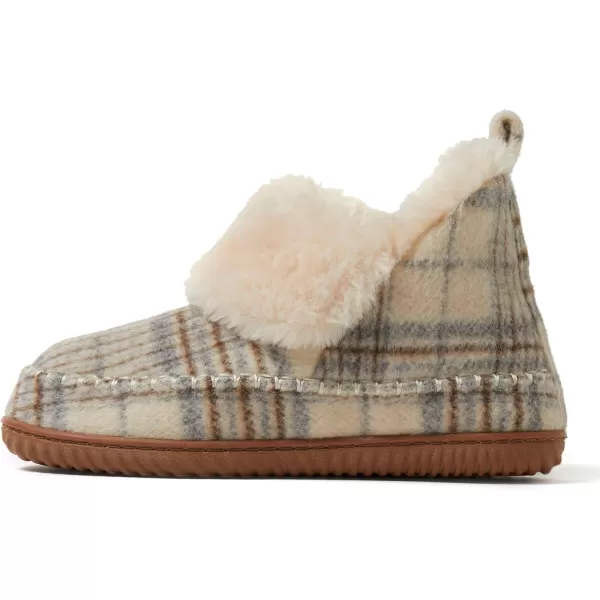 Dearfoams Women's Alpine Moritz Outdoor Arch Support House Shoe Bootie Slipper