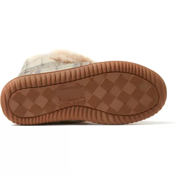 Dearfoams Women's Alpine Moritz Outdoor Arch Support House Shoe Bootie Slipper
