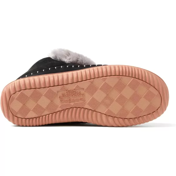 Dearfoams Women's Alpine Moritz Outdoor Arch Support House Shoe Bootie Slipper