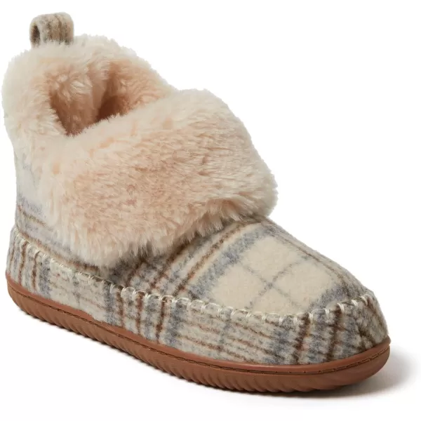 Dearfoams Women's Alpine Moritz Outdoor Arch Support House Shoe Bootie Slipper