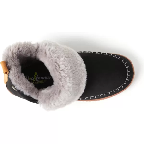 Dearfoams Women's Alpine Moritz Outdoor Arch Support House Shoe Bootie Slipper