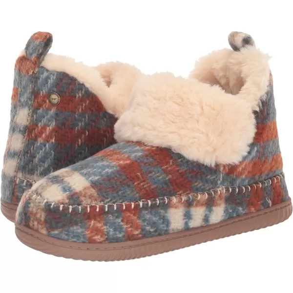 Dearfoams Women's Alpine Moritz Outdoor Arch Support House Shoe Bootie Slipper