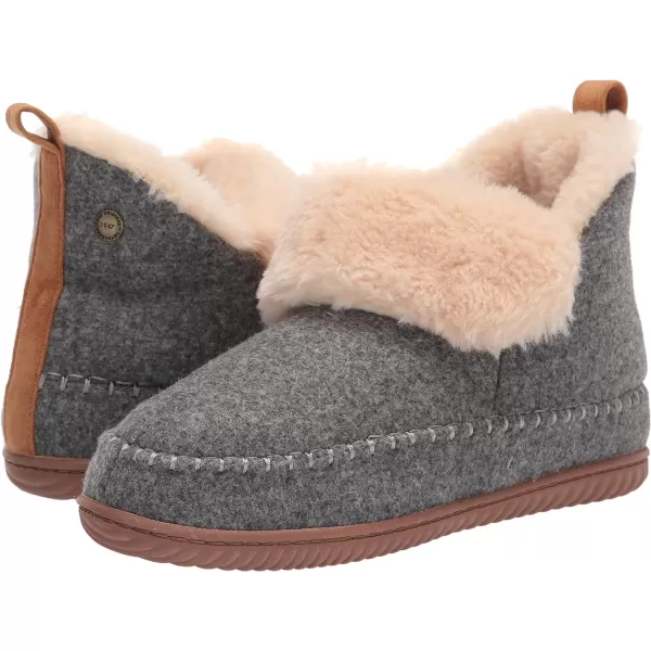 Dearfoams Women's Alpine Moritz Outdoor Arch Support House Shoe Bootie Slipper