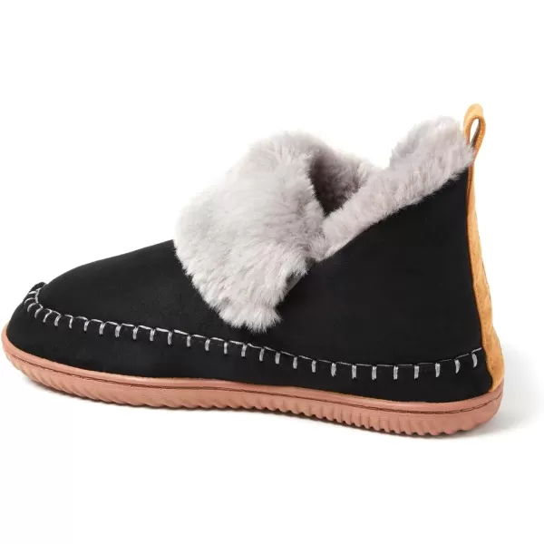 Dearfoams Women's Alpine Moritz Outdoor Arch Support House Shoe Bootie Slipper