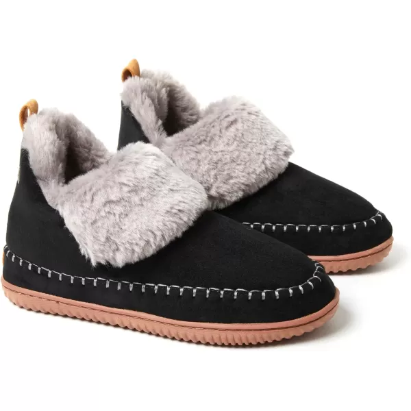 Dearfoams Women's Alpine Moritz Outdoor Arch Support House Shoe Bootie Slipper