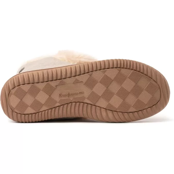 Dearfoams Women's Alpine Moritz Outdoor Arch Support House Shoe Bootie Slipper